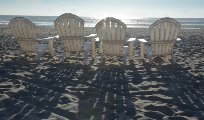 beach chairs